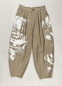 Hed Mayner - Painted Denim Pants - AW25 - 030 - MEDIUM GREY